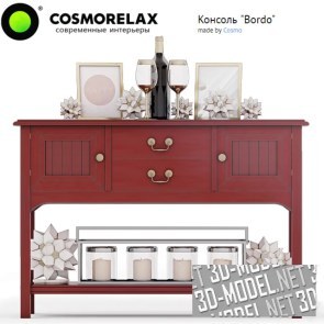 Консольный стол Bordo от Cosmorelax с декором