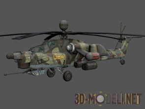 Вертолет Ми-28 «Ночной охотник» из «Devil’s Third Online»