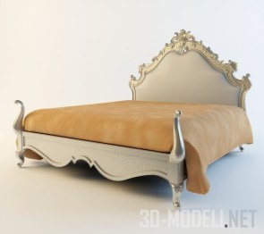 Кровать классическая в стиле барокко