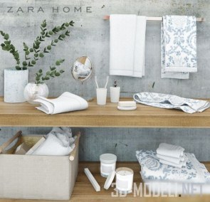 Комплект Zara Home, с вазами и полотенцами