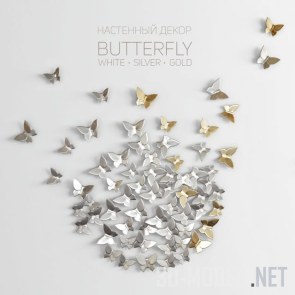 Керамические бабочки от HP Decor