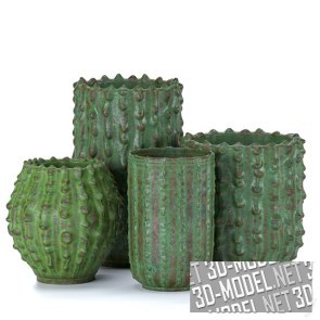 Декоративные вазы Cactus Sahara от Eric Roinestad