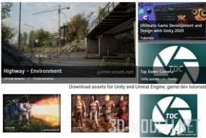 Game-Asset.info: лучшие ассеты для игровых движков Unity и UE4