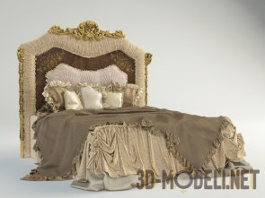 Двуспальная кровать без изножья Celebrity 1570 AR Arredamenti