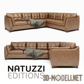Угловой диван Natuzzi Editions