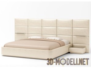 Двухметровая кровать Dream land – Sicilia Lux 200x200