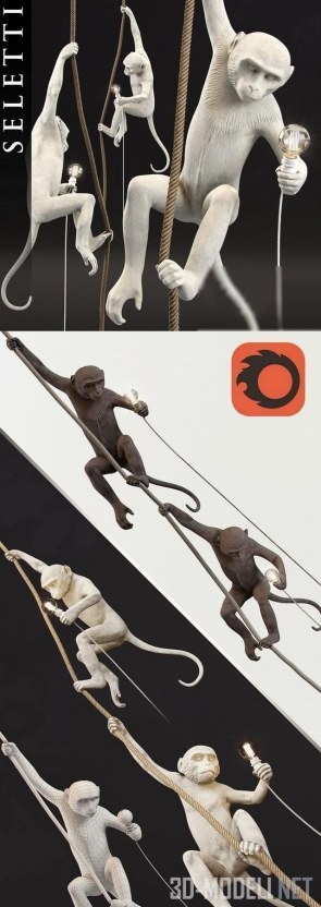 The Monkey Lamp от Seletti