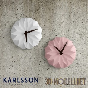 Настенные часы Karlsson Origami