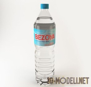 Пластиковая бутылка с минералкой «Bezoya»