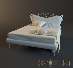 Кровать в стиле арт–деко от Giusti Portos