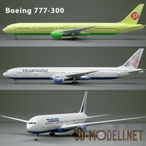 Воздушный лайнер Boeing 777-300