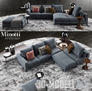 Мягкая мебель Minotti Andersen