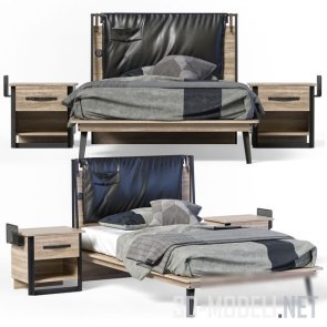 Кровать Wood Metal Line от Cilek