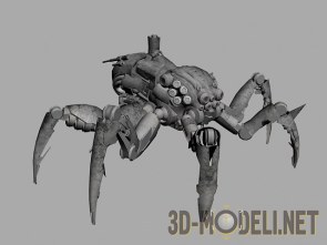Биомеханический паук из игры Alien Rage