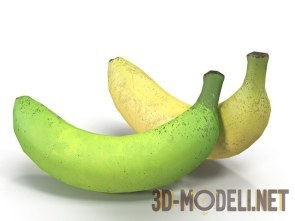 Реалистичные бананы