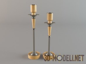 3D model candle holder