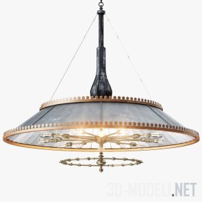 Светильник Grand 1800s Wheeler Mirrored Lamp