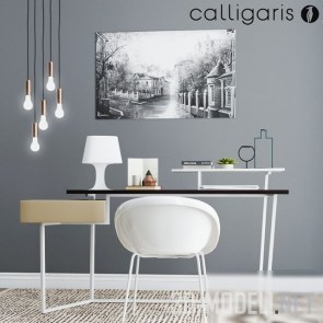 Стол, стул и декор от Calligaris
