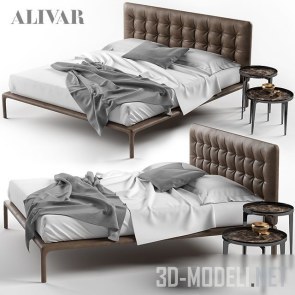 Современная кровать Alivar Boheme