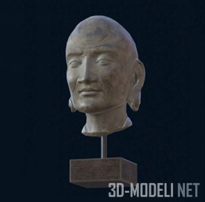 Скульптура Head of Luohan