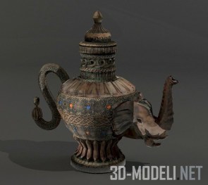 Античный чайник PBR