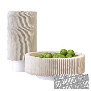 Вазы Radiator Vases Matte White от GLOBAL VIEWS