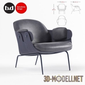 Кресло Low Lounger от BD Barcelona Design
