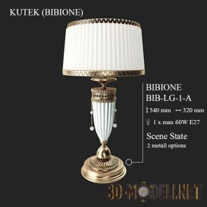 Настольная лампа Kutek BIBIONE LG-1-A