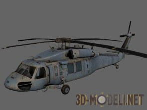 Вертолет Sikorsky UH-60 Black Hawk из «Devil’s Third Online»