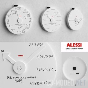 Настенные часы Alessi MGU02