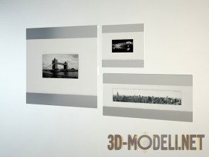 Картины «Quadro fascia acciaio» от Adriani & Rossi, Италия