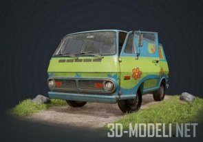 Автомобиль Scooby-doo mystery