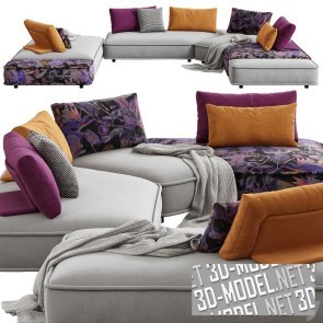 Модульный диван Escapade от Roche Bobois