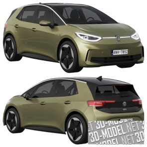 Автомобиль Volkswagen ID3 2024