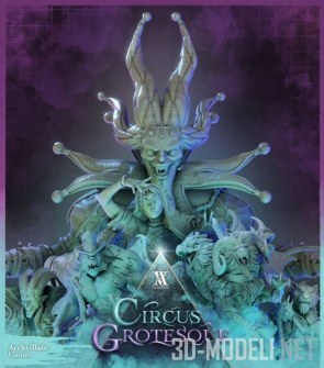 Circus Grotesque – Archvillain Games (для 3D-печати)