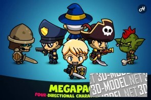 Character Editor 4D: Megapack