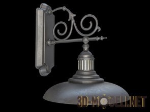 Metal sconce