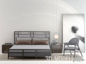 Набор мебели для современной спальной комнаты