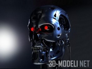 Terminator 2 Judgement Day Skull PBR