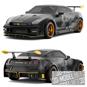 Автомобиль Nissan GTR R35 Nismo