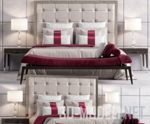 Кровать Fendi Casa Savile