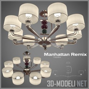 Люстра Manhattan Remix 7192 от Barovier&Toso