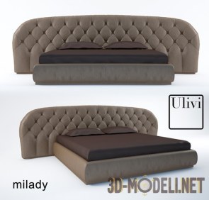 Кровать «Milady» Ulivi Salotti