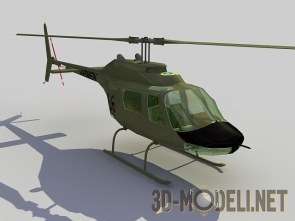Вертолет Bell 206A Jet Ranger