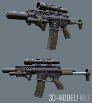 Концепт автомата M4 Rifle