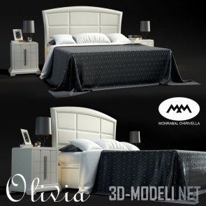 Кровать Olivia от Monrabal Chirivella