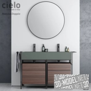 Раковина Narciso Doppio от Ceramica Cielo