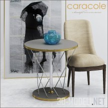 Столик Caracole ART MET-ENDTAB-003