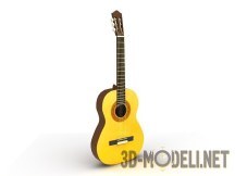 3d-модель Испанская гитара