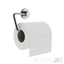 3d-модель Туалетная бумага на держателе